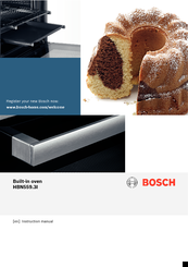 Bosch HBN559.3I Instruction Manual