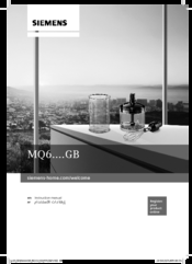 Siemens MQ6....GB Series Instruction Manual