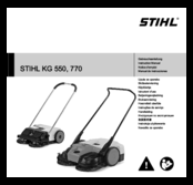 Stihl KG 550 Instruction Manual