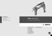 Bosch GSB Professional 20-2 RCE Original Instructions Manual