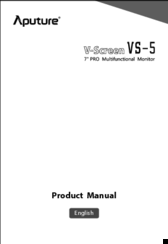 Aputure V-SCREEN VS-5 Product Manual