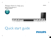 Philips htb5141k Quick Start Manual
