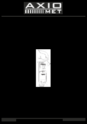 Axiomet AX-7250 Instruction Manual