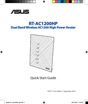 Asus RT-AC1200HP Quick Start Manual