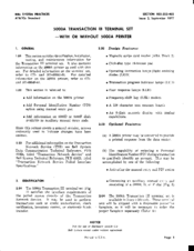 Bell System 5000a User Manual