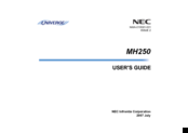 NEC Univerge MH250 User Manual
