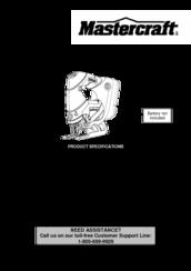 MasterCraft 54-8110-2 Owner's Manual