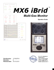 Industrial Scientific MX6 iBrid Operation Manual
