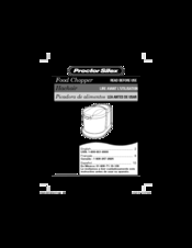 Proctor-Silex 72507 Read Before Use