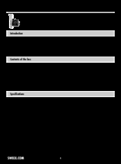 Sweex PU100 User Manual