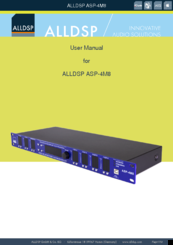 Alldsp ASP-4M8 User Manual