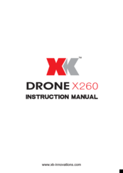 XK X260 Instruction Manual