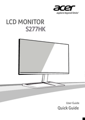 Acer S277HK User Manual