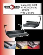 Rhin-O-Tuff HD8000 Instruction Book