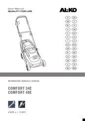 AL-KO COMFORT 34E User Manual