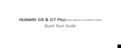Huawei G7 Plus Quick Start Manual