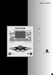 Kettler SM3208-8 Training And Operating Instructions