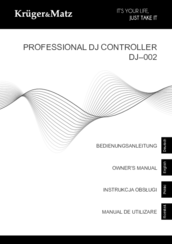 Kruger&Matz DJ-002 Owner's Manual