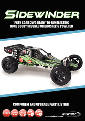 RTX SideWinder RTR Electric Dune Buggy Component And Upgrade Parts Listing