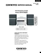 Onkyo CS-V720S - Micro System Service Manual