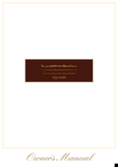 Luxman SQ-N100 Owner's Manual