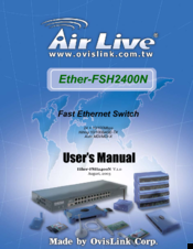 Air Live Ether-FSH2400N User Manual