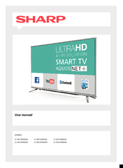 Sharp Lc 55cuf8462es Manuals Manualslib