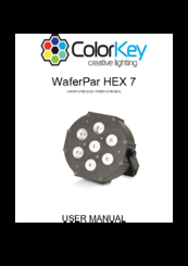 ColorKey waferpar hex 7 User Manual