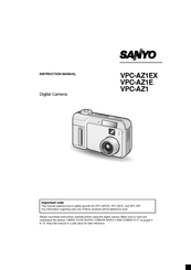 Sanyo VPC-AZ1 Instruction Manual