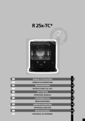 PVG R 25X-TC series Operating Manual