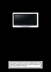 TCL LCD32M61S3-MS19 Service Manual
