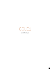 GOLE GOLE1 User Manual