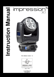 GLP impression X1 Instruction Manual