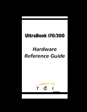RDI Ultrabook 170 Hardware Reference Manual