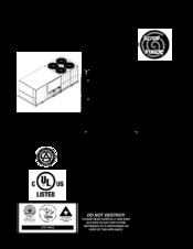 Rheem A180DM35E Installation Instructions Manual