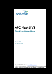 Deliberant APC Mach 5 V3 Quick Installation Manual