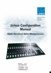 Lawo AG zirkon Configuration Manual