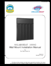 SolarSheat 1000g Installation Manual