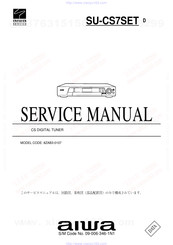 Aiwa 8ZAB3-0107 Service Manual
