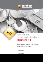 Euroheat Harmony 44 Installation & Servicing Instructions Manual
