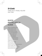 D-Link DAP-1350 Quick Installation Manual