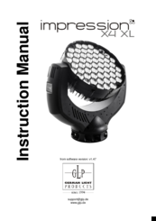 GLP Impression X4 XL Instruction Manual
