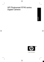 HP Photosmart R740 Series Quick Start Manual