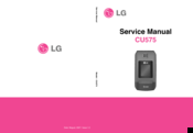 LG CU575 Service Manual