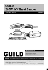 Guild PFS260GH Instruction Manual