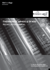 Kingspan thermomax df400 Installation Manual