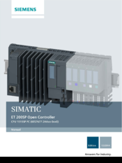 Siemens SIMATIC ET 200SP User Manual