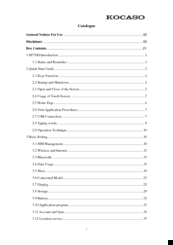 KOCASO M776H User Manual
