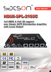 Satson HDMI-SPL-2105C User Manual