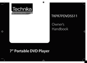 Technika TKPR7PDVDSS11 Owner's Handbook Manual